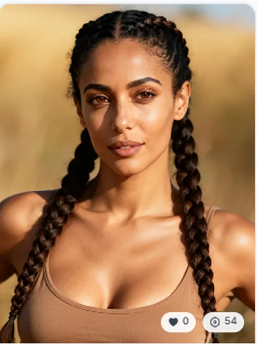 North African, 26-35 - 1:1 - 4K AI Face Generator style preview