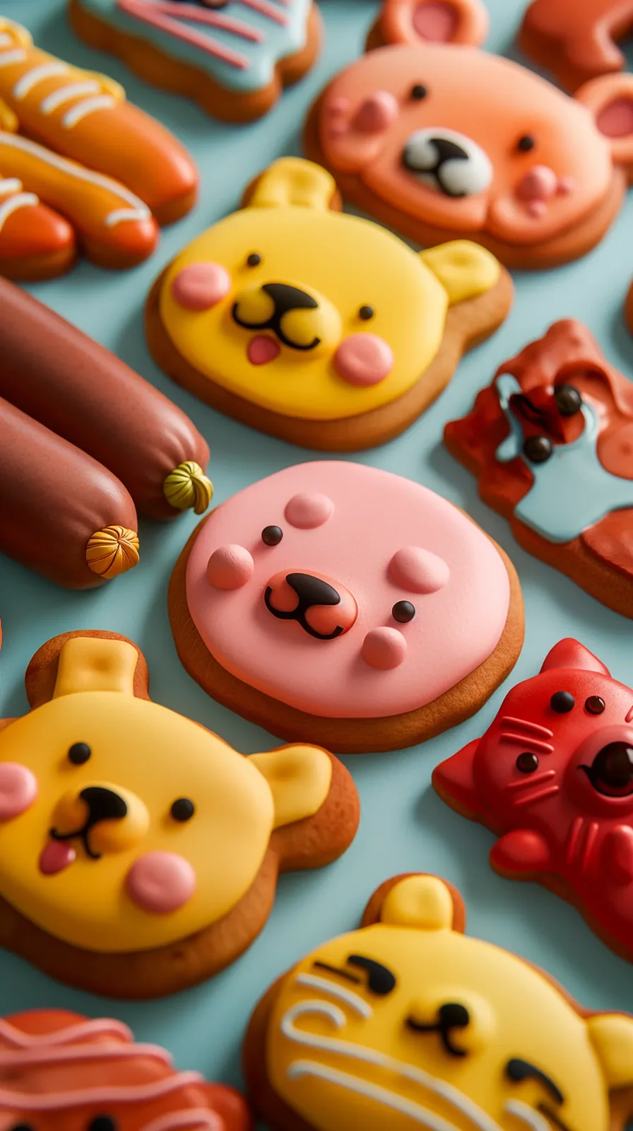 Colorful product concept visual created with an AI image generator