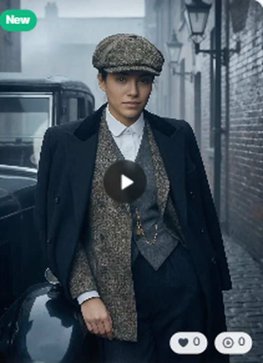 Peaky blinders style AI Lip Sync Generator style preview