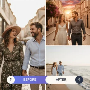 AI lifestyle photoshoot visual example