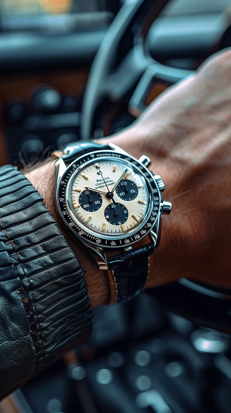 Watch lifestyle product image concept for product marketing
