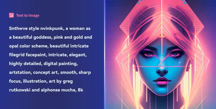 AI Image Generator preview in ZenCreator AI