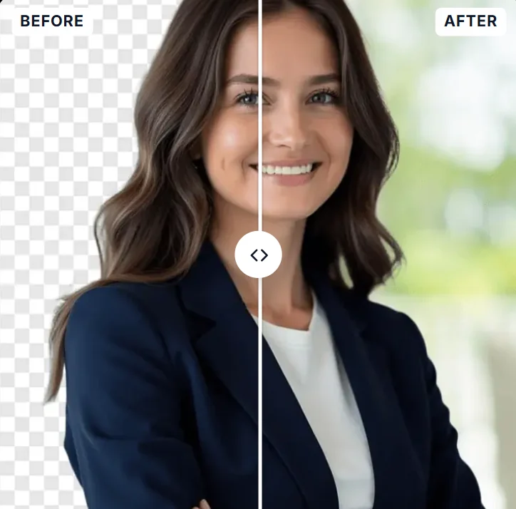 AI Image Upscaler preview in ZenCreator AI